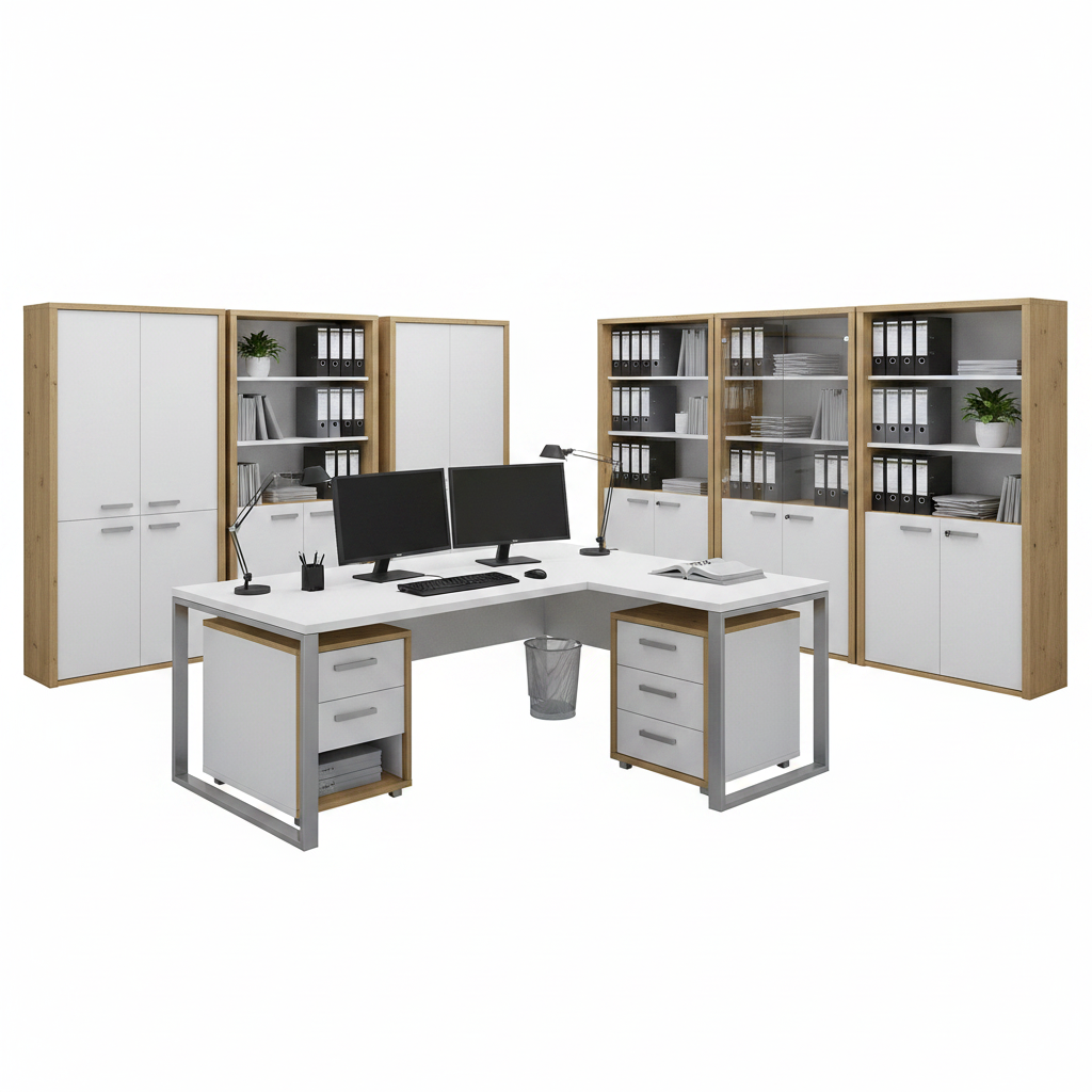 Komplettbüros Büro-Sets
