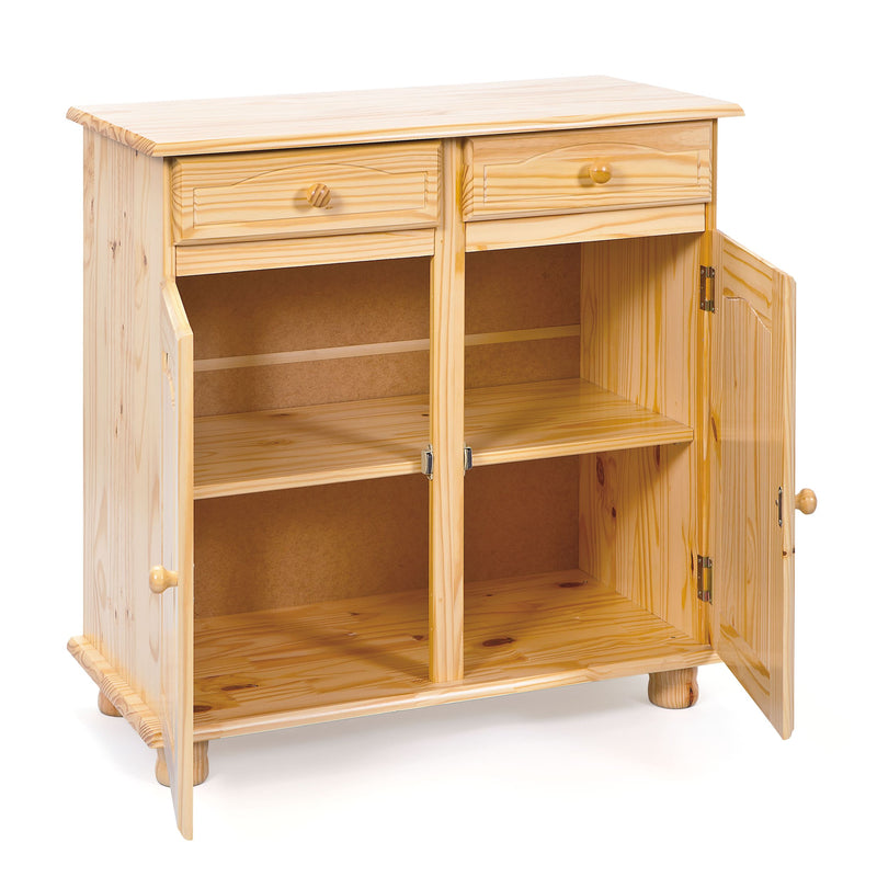Anrichte Kommode PAMINA Kiefer Massivholz Natur, Landhausstil