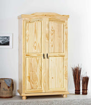 Kleiderschrank Dielenschrank Genf Kiefer Massivholz
