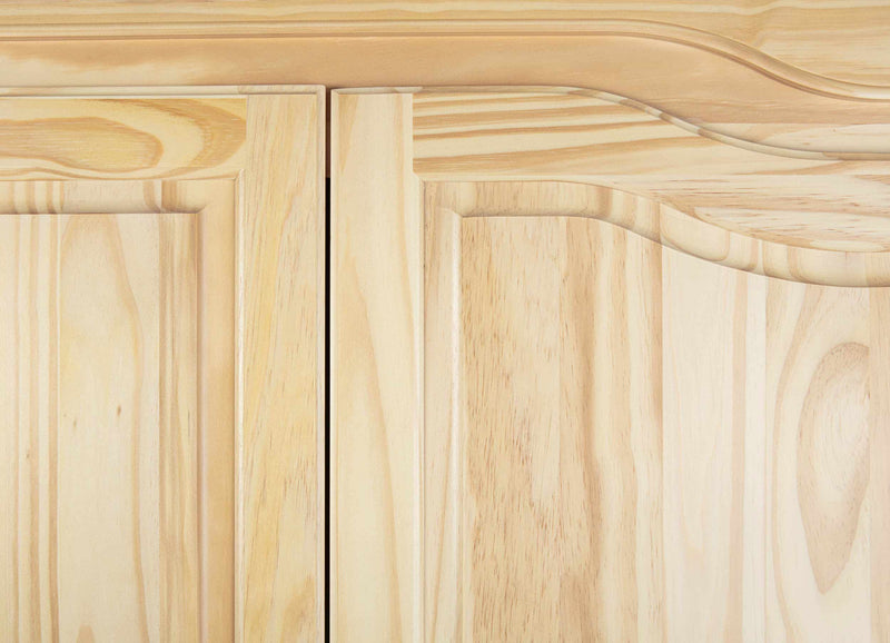 Kleiderschrank Dielenschrank Genf Kiefer Massivholz