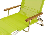 Sonnenliege Strandliege Amigo mit bequemen Armlehne 