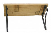 Wandkonsole Wandboard Mensola mit Ulme Altholz