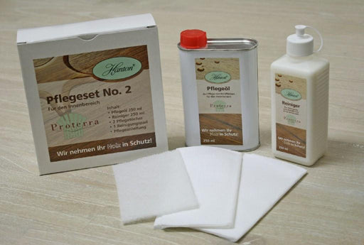 Proterra Möbelpflege Holzpflegeset No. 2 5-tlg für geölte Oberflächen