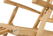 Deckchair Liegestuhl Titanic in premium Teak Beschläge Edelstahl