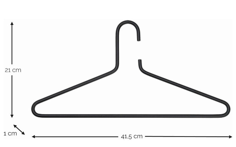 Kleiderbügel Senza Edelstahl 3er Set