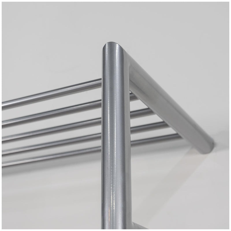 Design Wandgarderobe Smooth Stahlrohr vernickelt, von Spinder