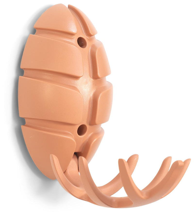 Spinder BUG Garderobe: Skandinavisches Design, ABS & Zamack, Silky Taupe