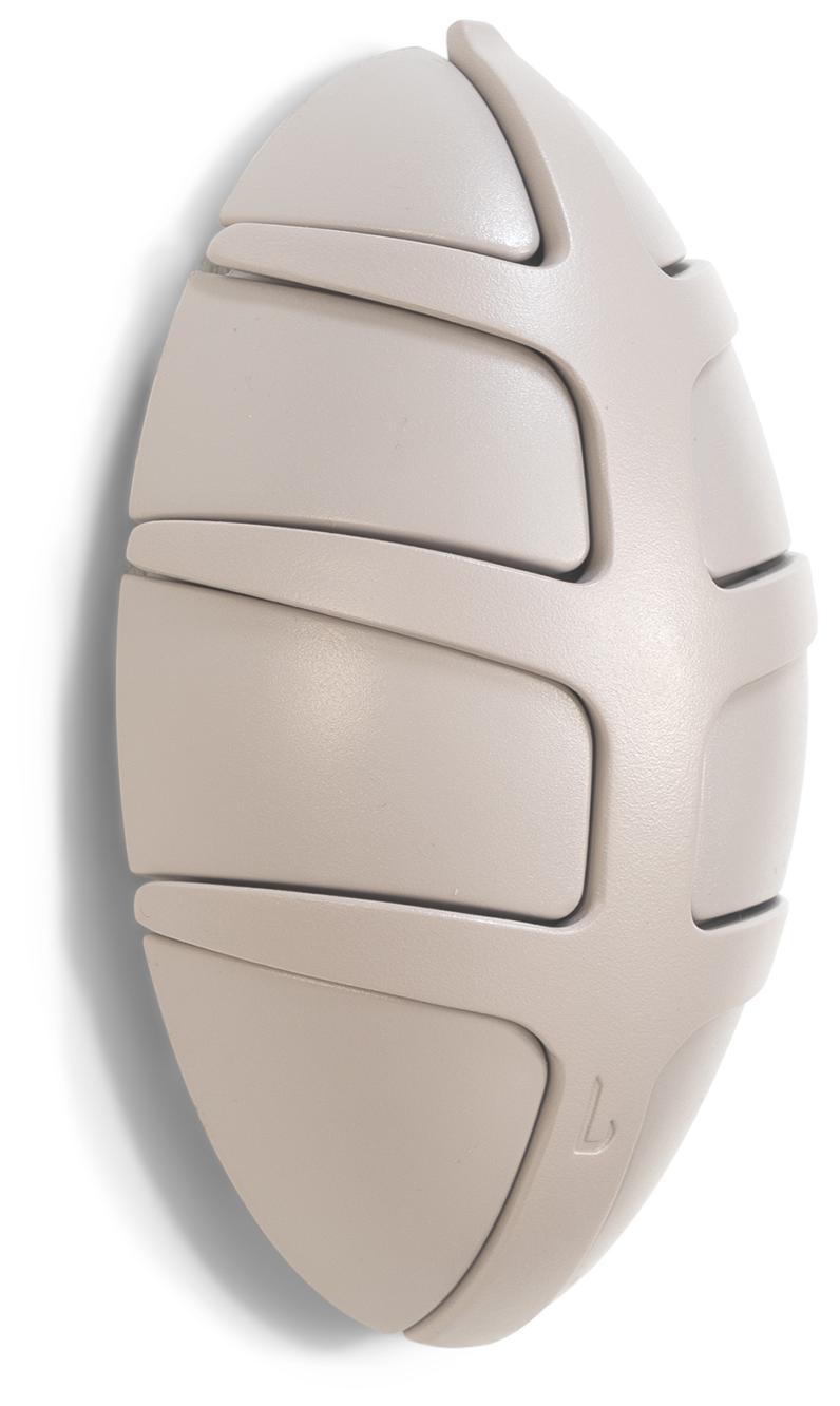 Spinder BUG Garderobe: Skandinavisches Design, ABS & Zamack, Silky Taupe