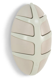 Spinder BUG Garderobe in Silky Taupe, skandinavisches Design aus ABS und Zamack