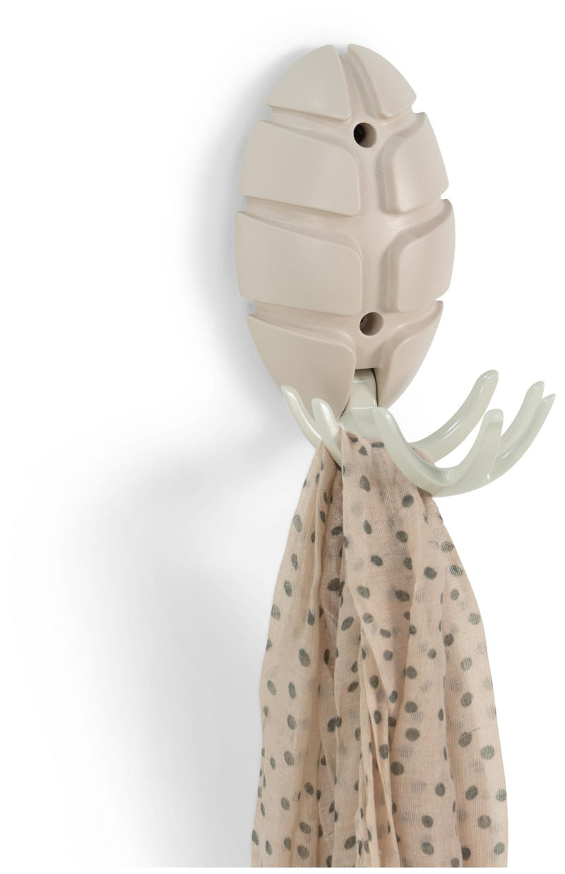 Spinder BUG Garderobe: Skandinavisches Design, ABS & Zamack, Silky Taupe