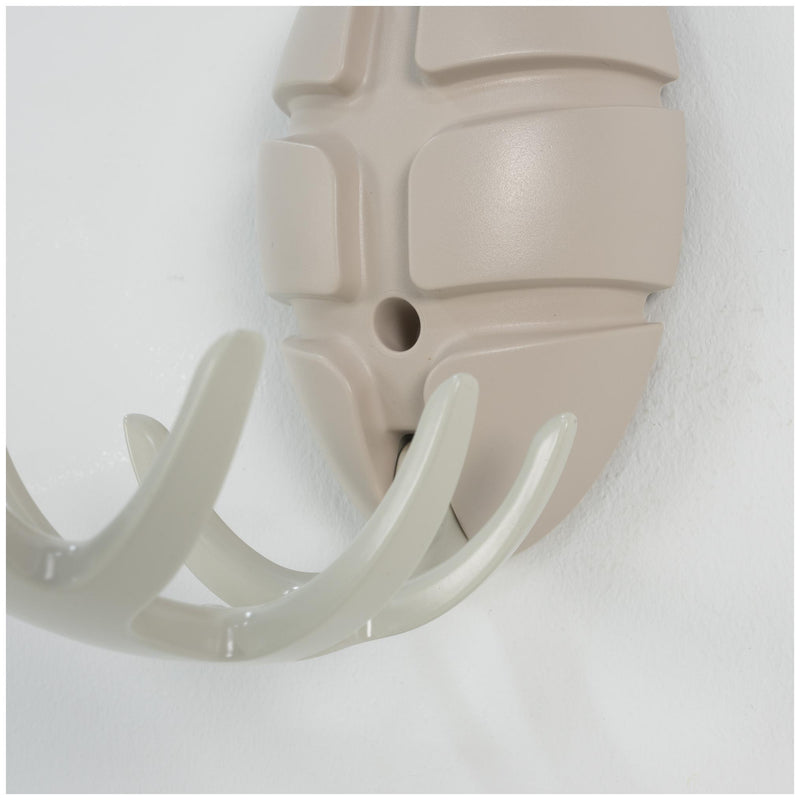 Spinder BUG Garderobe: Skandinavisches Design, ABS & Zamack, Silky Taupe
