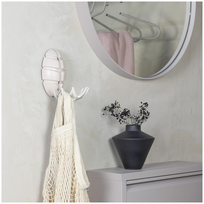 Spinder BUG Garderobe: Skandinavisches Design, ABS & Zamack, Silky Taupe
