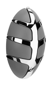 Wandgarderobe Garderobe BUG Grau Chrome von Spinder
