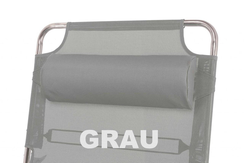 Nackenrolle BIG Grau für Fiam Amigo BIG und XXL Gartenliegen