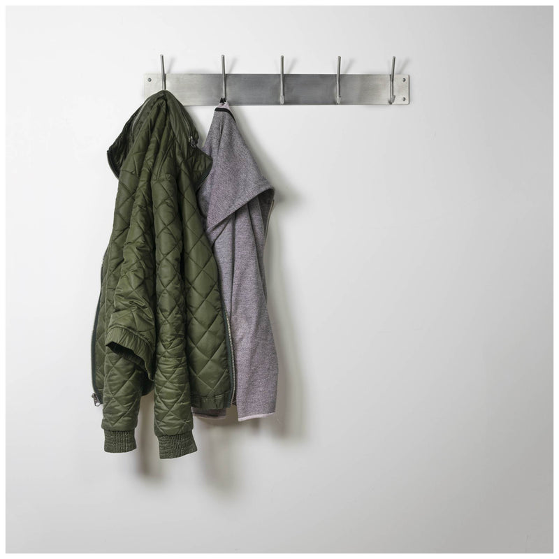 Garderobe Garderobenhaken Fusion 5 Edelstahl von Spinder
