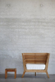 Gartenhocker Hocker Beistelltisch Tisch Teak NICE von Jan Kurtz Möbel