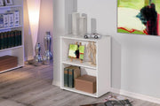 Regal Büroregal Arco 1 Melamin weiß mit 1 verstellbaren Boden