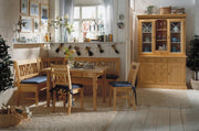 Eckbankgruppe Essgruppe Linz Kreuzsprosse Esszimmer Fichte Massivholz
