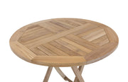 Gartentisch Klapptisch Paris in premium Teak rund D 90