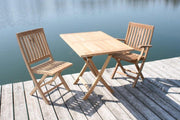 Gartentisch Klapptisch Paris in premium Teak 100 x 70 cm