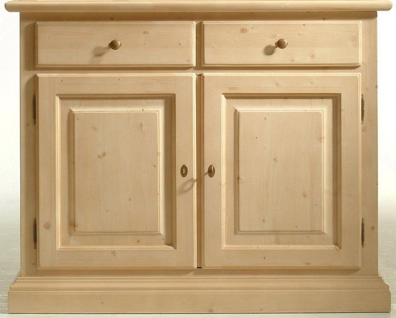 Anrichte Brunico Sideboard 2 Türen Fichte Massivholz lackiert
