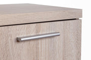 Sideboard Winnie Kommode 4 Schubladen und 2 Türen Sonoma Eiche / Weiß