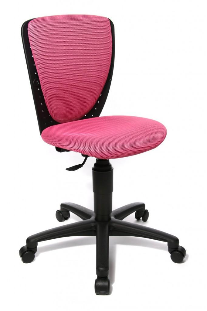 Kinderstuhl High S`Cool Pink Kinderdrehstuhl von Top Star
