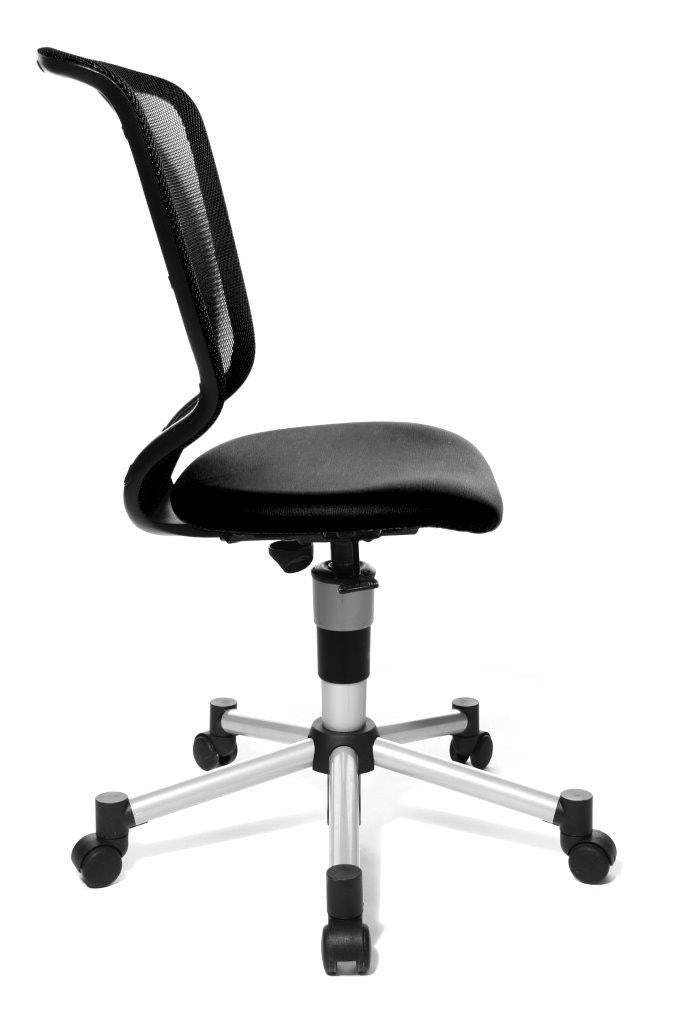 Kinderstuhl Titan Junior Schwarz Kinder und Jugendstuhl von Top Star