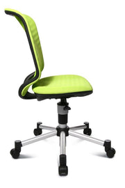 Drehstuhl Titan Junior 3D Grün Jugenddrehstuhl mit neuem 3D Sitzgelenk