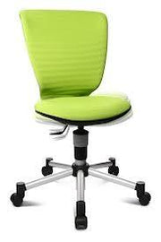 Drehstuhl Titan Junior 3D Grün Jugenddrehstuhl mit neuem 3D Sitzgelenk