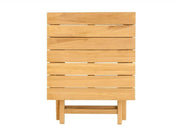 Klapptisch Beistelltisch FIJI Gartenhocker aus Teak von Jan Kurtz