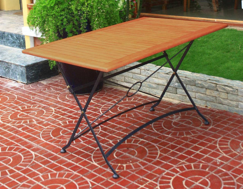 Gartentisch Klapptisch Wien rund D 80 cm im Garten