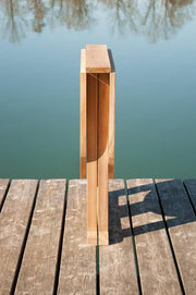 Balkontisch Klapptisch Gartentisch aus Teak 120 x 65 cm