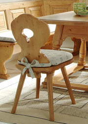 Stuhl Bozen Esszimmerstuhl im Landhausstil Fichte Massivholz lackiert