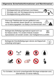 Standregal mit 4 Bambus-Ablagen, weißem MDF-Gestell, Skandi – Ansicht 6