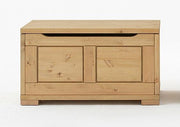 Deckeltruhe Guldborg kleine Truhe für Spielzeug Kiefer massiv