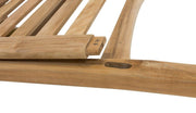Stabile Bank Gartenbank Picadelly 120 cm in Premium Teak ohne Armlehne