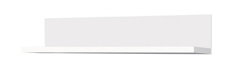 Wandboard SNOW Wandregal 110 cm Weiß matt Forte