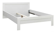Jugendzimmer SNOW Komplett-Set 7-tlg. Bett 140 cm Weiß matt von Forte