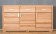 Sideboard Anrichte Genf 3-türig Kernbuche Massivholz geölt