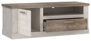 Lowboard DURO TV-Board mit Gerätefach Optik Pinie weiß antik Forte