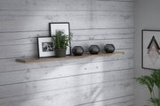 Wandboard passend zur Serie DURO Wandregal 200 cm Eiche Optik antik