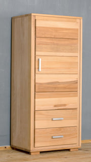 Schrank Genf 1-türig rechts - Kernbuche Massivholz geölt