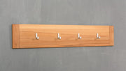 Wandgarderobe Hakenleiste Genf - Kernbuche Massivholz geölt/gewachst