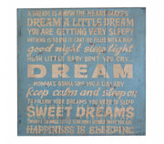 Wall Art Deko Holzschild - "A dream" im Vintage Look