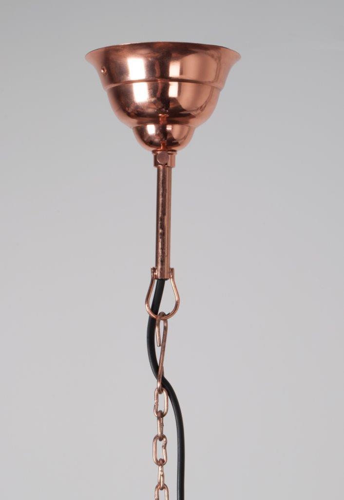 Pendelleuchte Hängeleuchte Hammered Rund Copper Kupfer von Zuiver