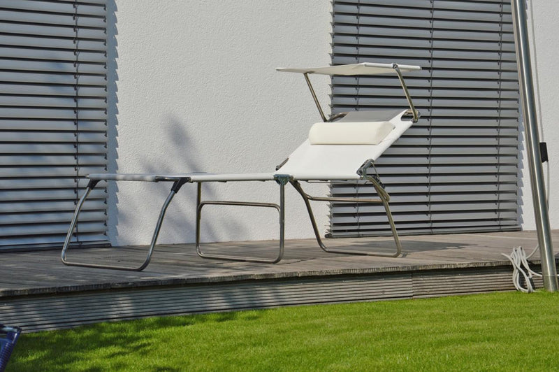 Sonnenliege Gartenliege Amigo Big 50 cm Komforthöhe von Jan Kurtz