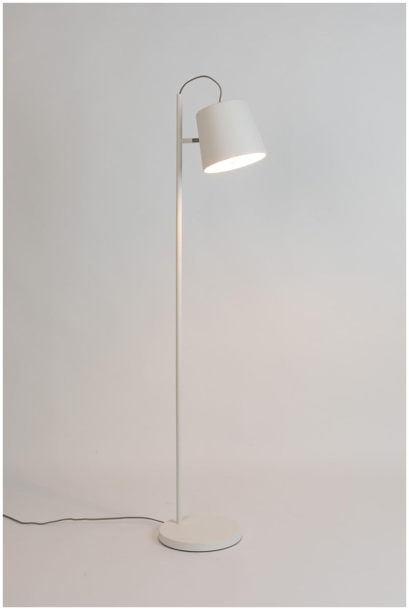 Designer Stehleuchte BUCKLE HEAD White von Zuiver