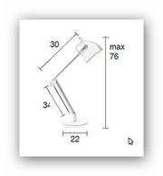 Tischleuchte Schreibtischlampe READER in schwarz von Zuiver