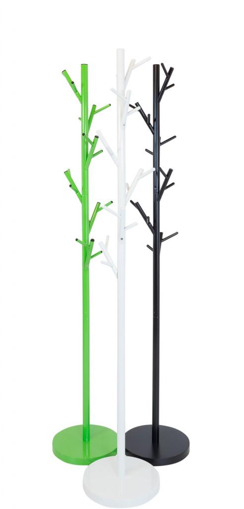 Kleiderständer TREE Design Garderobe grün weiß schwarz Höhe 170 cm Jan Kurtz